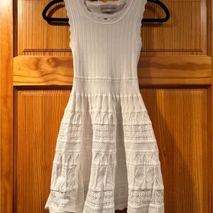 White Sleeveless Dress